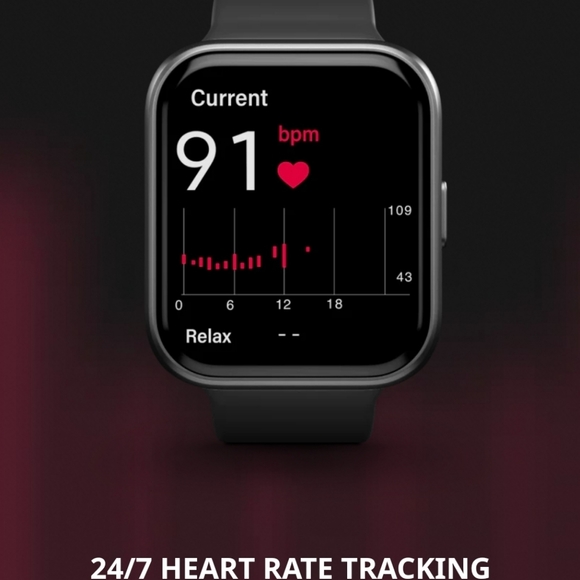 Rose Gold Health Smart Watch 3 by Spade & Co Pink iOS Android - Picture 4 of 12